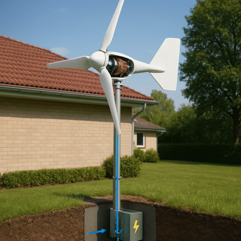 Jak działa turbina wiatrowa przydomowa