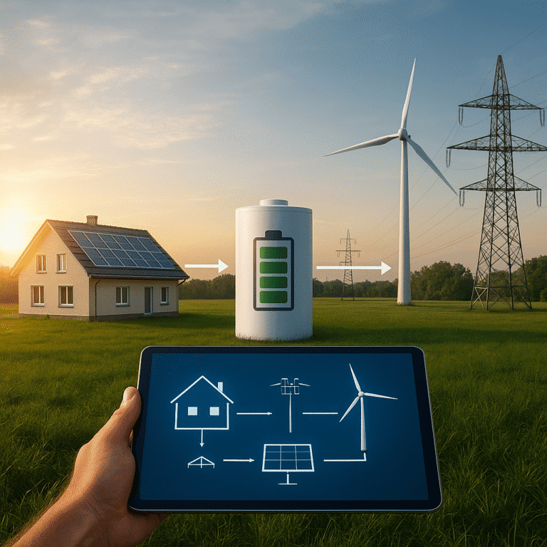 Jak działa mikrosieć energetyczna