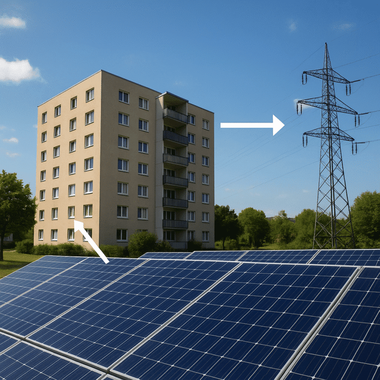 Jak działa system fotowoltaiki wspólnej dla bloków