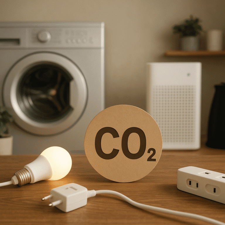 Jak ograniczyć emisję CO₂ przez domowe urządzenia