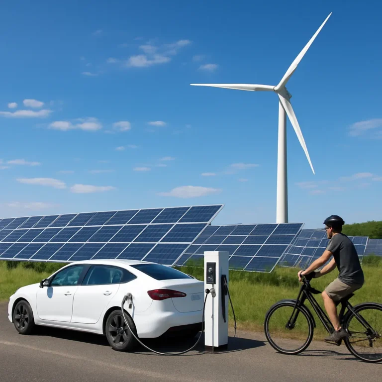 Jakie są ekologiczne sposoby transportu energii